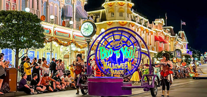 2023 Mickey's Not So Scary Halloween Party Boo to You Parade Main Street