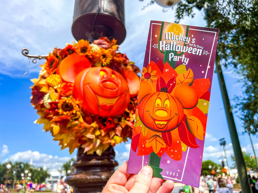 2023 Mickey's Not So Scary Halloween Party Map Guide
