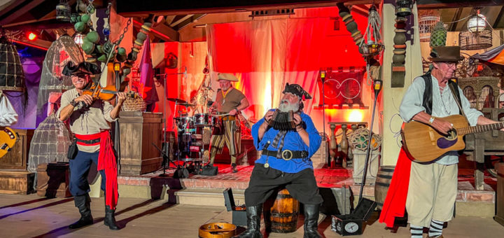2023 Mickey's Not So Scary Halloween Party Rusty Cutlass Pirate Band