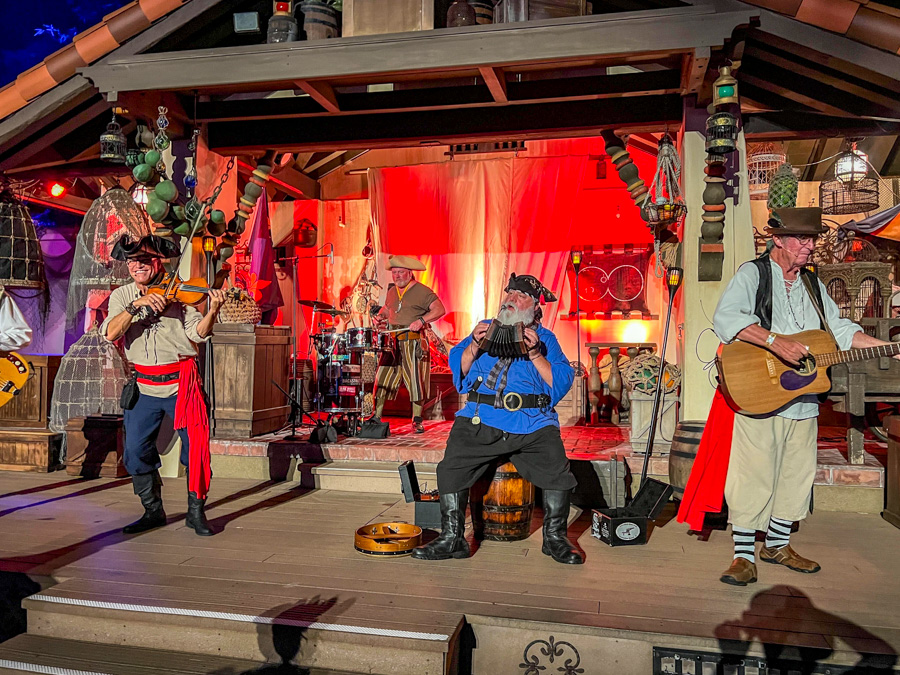 2023 Mickey's Not So Scary Halloween Party Rusty Cutlass Pirate Band