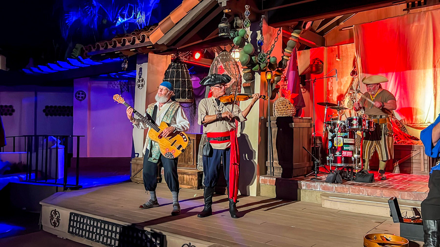 2023 Mickey's Not So Scary Halloween Party Rusty Cutlass Pirate Band