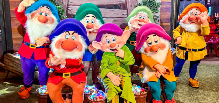 2023 Mickey's Not So Scary Halloween Party Seven Dwarfs Meet and Greet