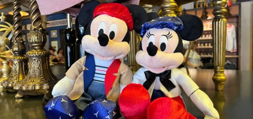 French Mickey and Minnie Plush