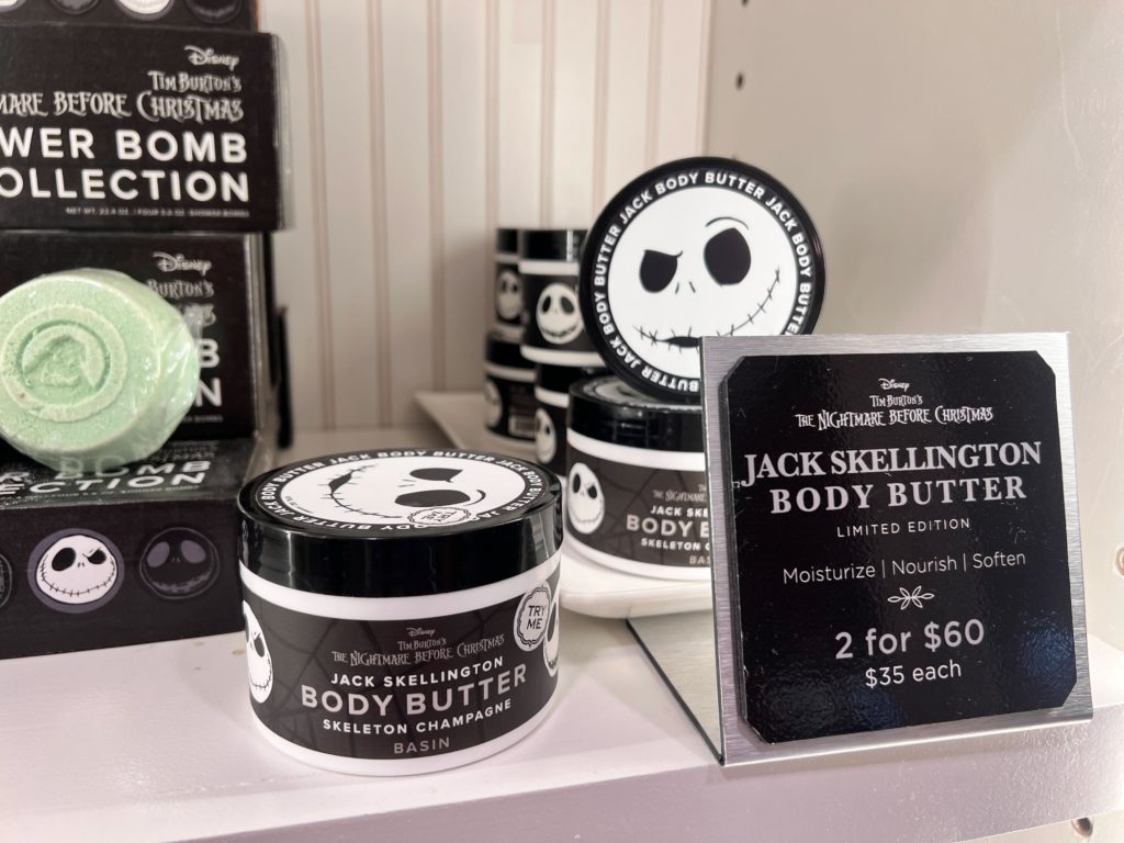 Nightmare Before Christmas Body Butter Jack Sally