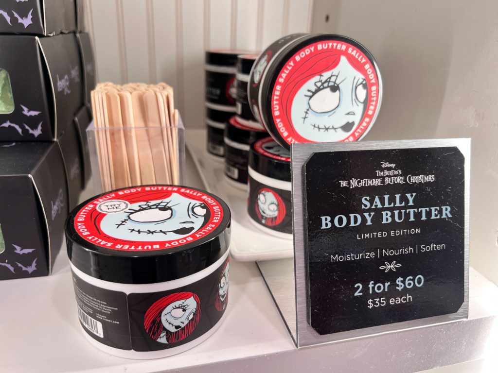 Nightmare Before Christmas Body Butter Jack Sally