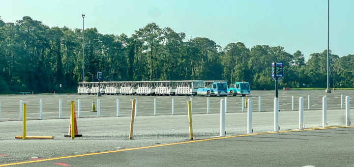 EPCOT Parking Trams