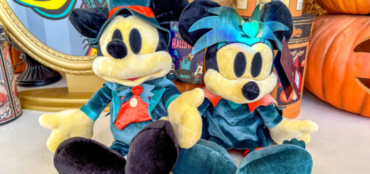 Mickey & Minnie Halloween Plushes