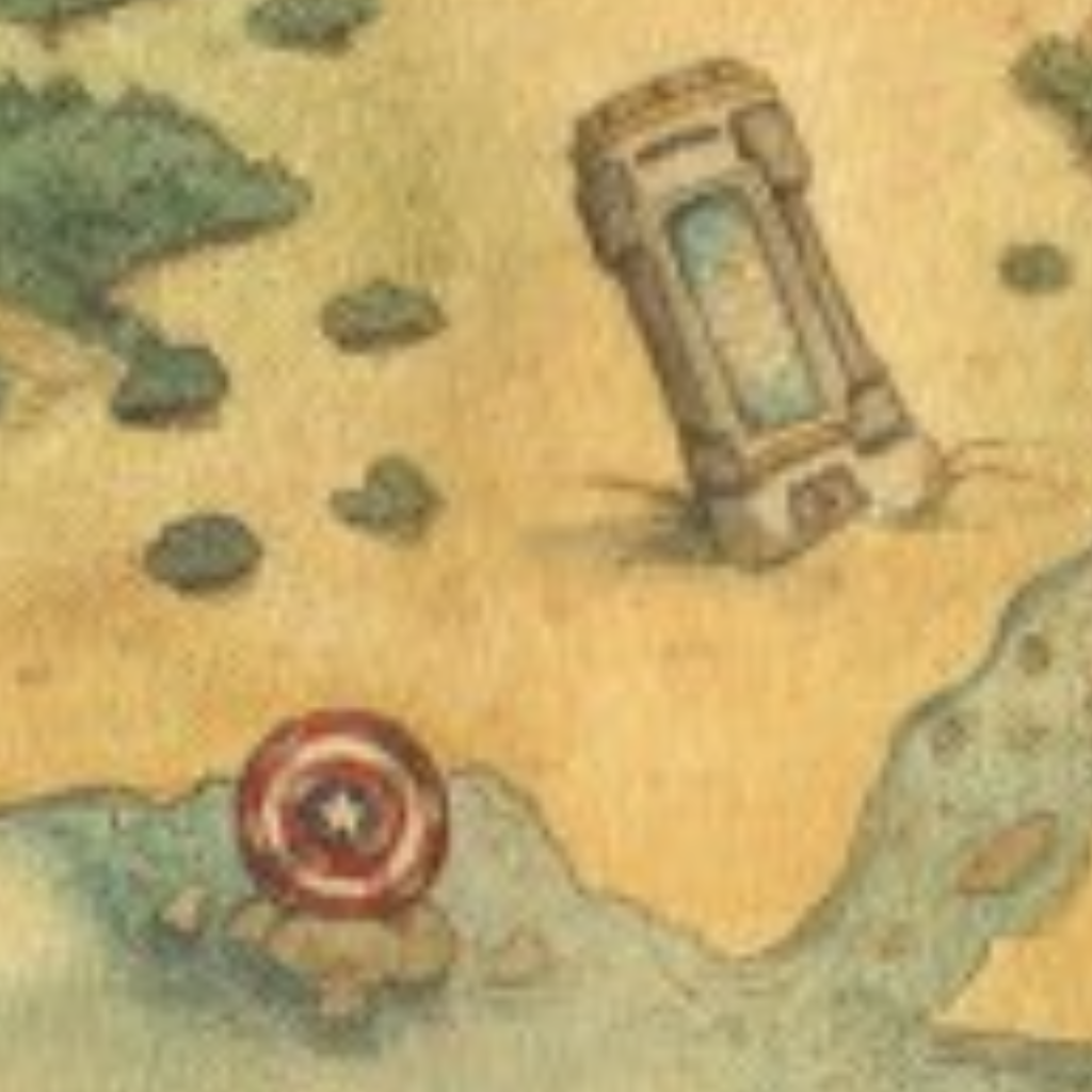 Disney Treasure Map Easter Eggs_ Captain America Shield Pym Labs Shrinking Thing Worlds of Marvel Restaurant