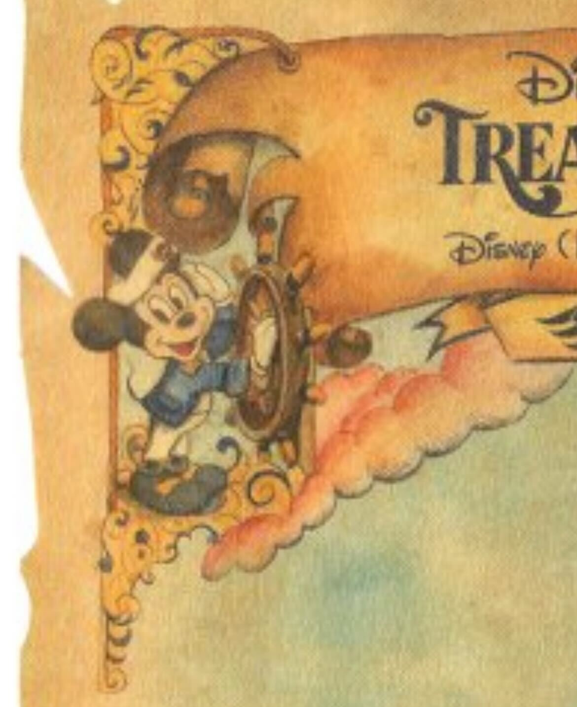 Disney Treasure Map Easter Eggs_ Captain Mickey