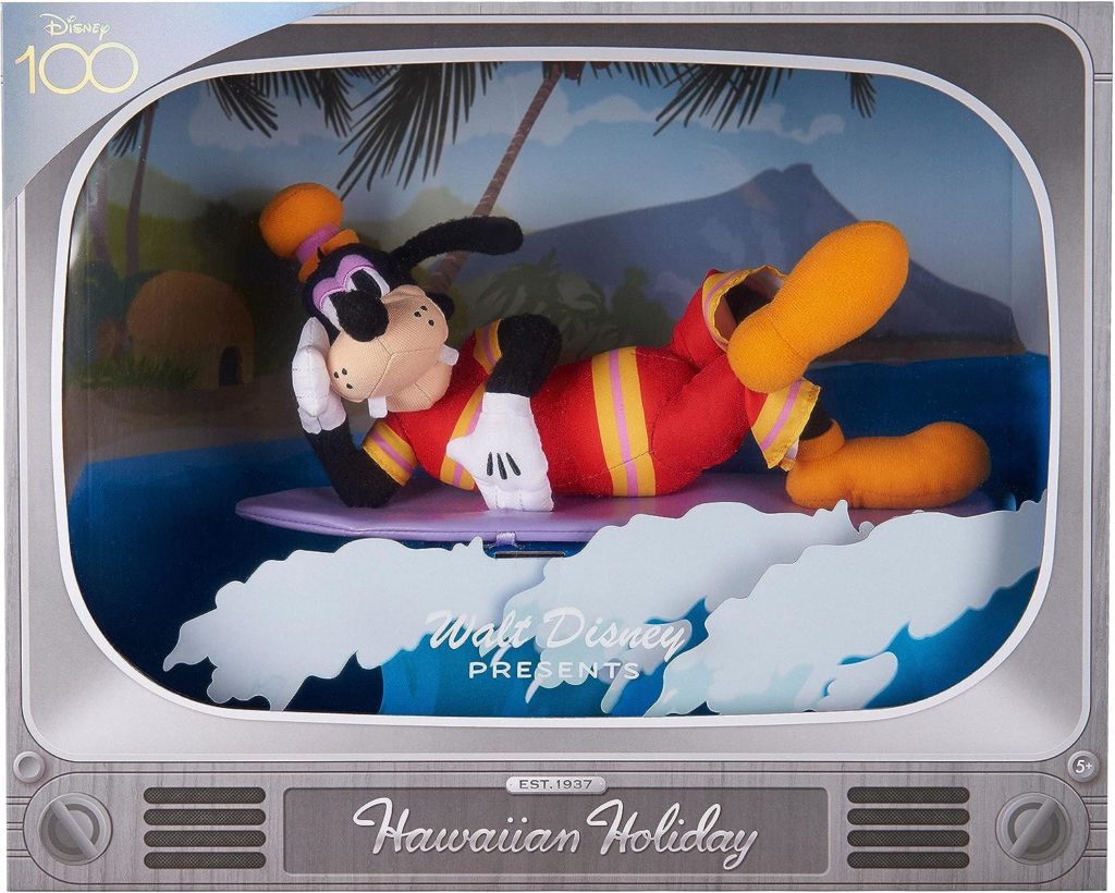 Disney100 Hawaiian Holiday Goofy diorama 