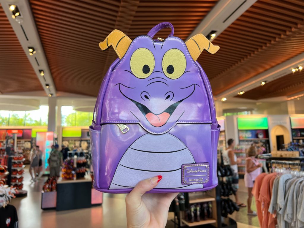 EUC Disney Parks Epcot 35th Anniversary Figment Loungefly Backpack Bag