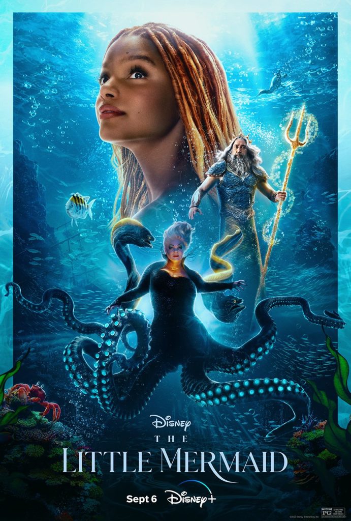 The Little Mermaid Disney+ Poster