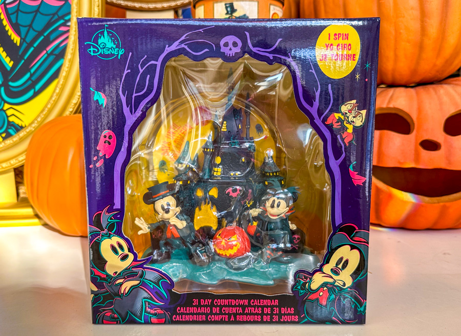 Magic Kingdom Halloween Home Decor Mickey Minnie Countdown Calendar