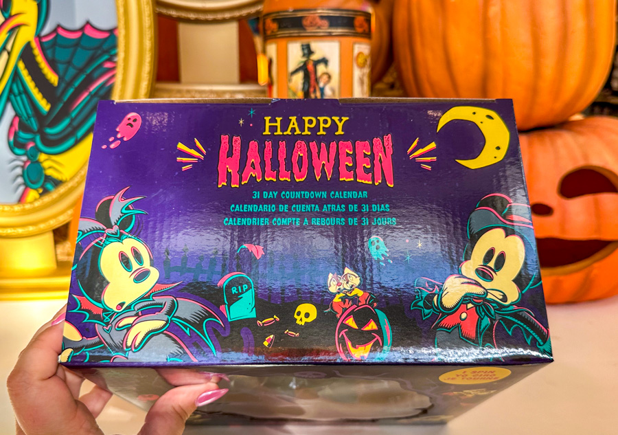 Magic Kingdom Halloween Home Decor Mickey Minnie Countdown Calendar