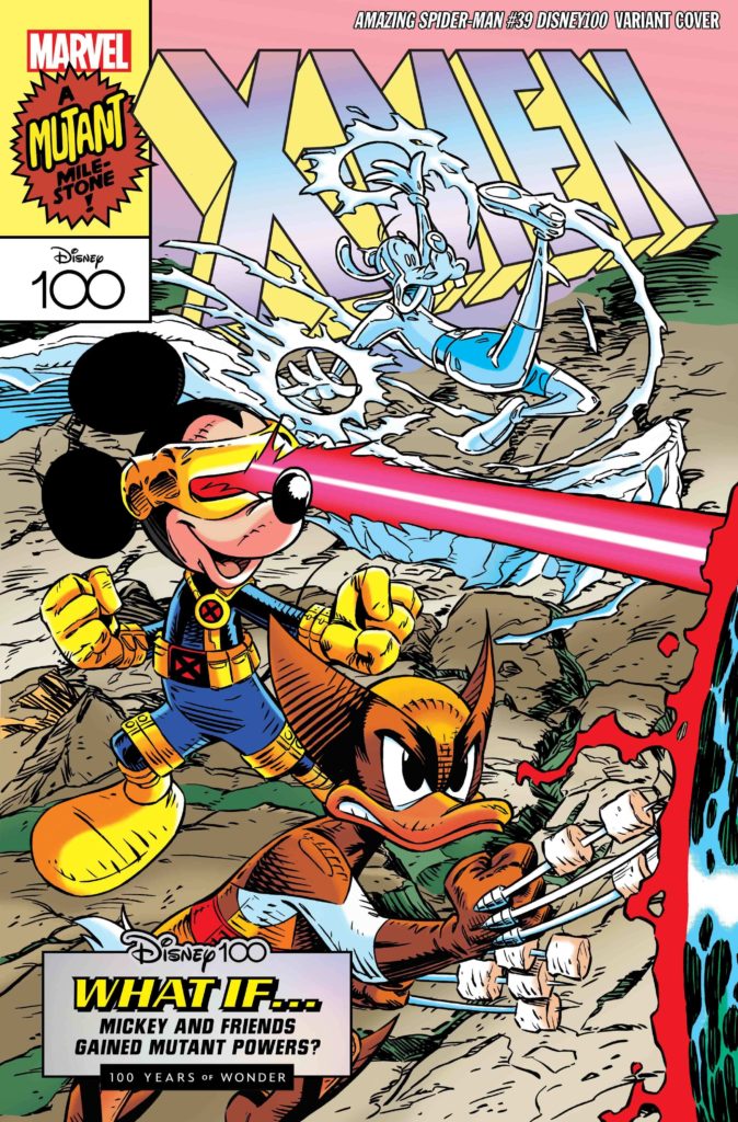 Marvel Disney100 Variant Cover