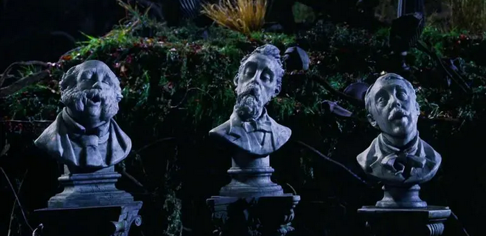 Haunted Mansion Busts