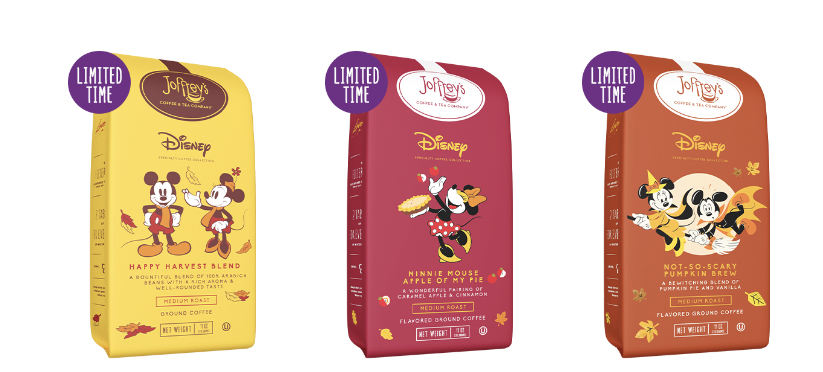 Joffrey's Fall Disney Coffee Blends Are HERE!