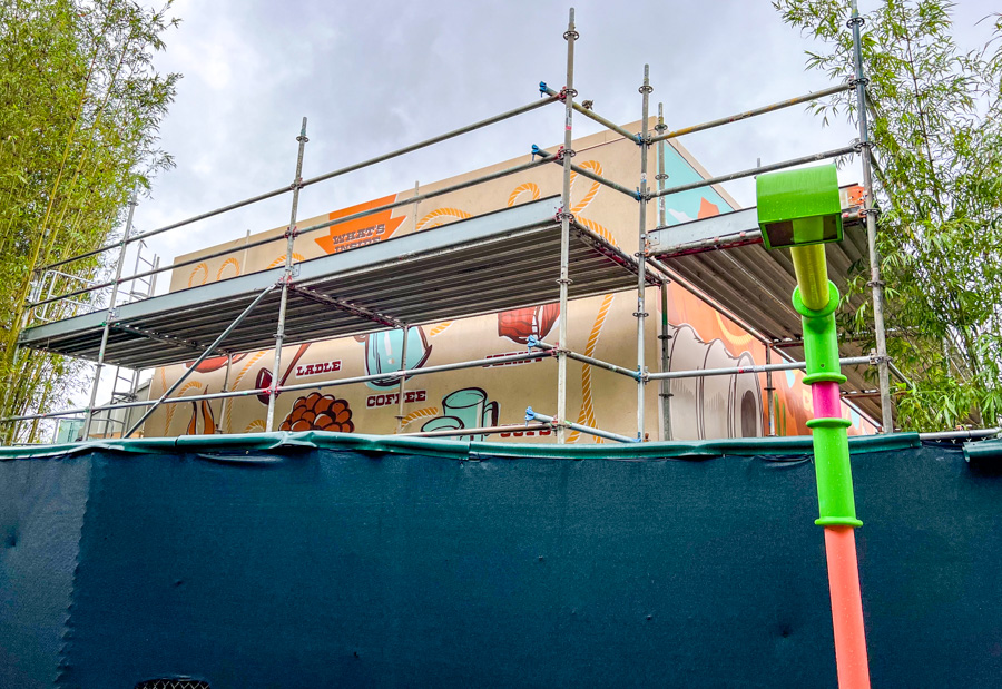 Woody's Lunch Box Mural Toy Story Land
