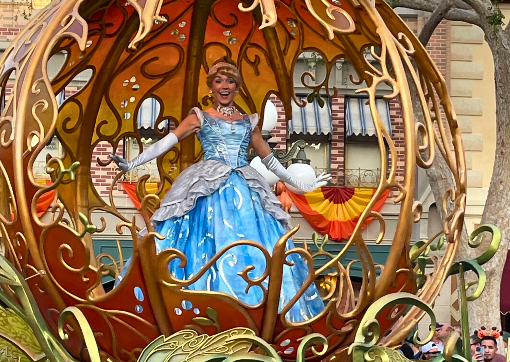 Cinderella in the Magic Happens Parade