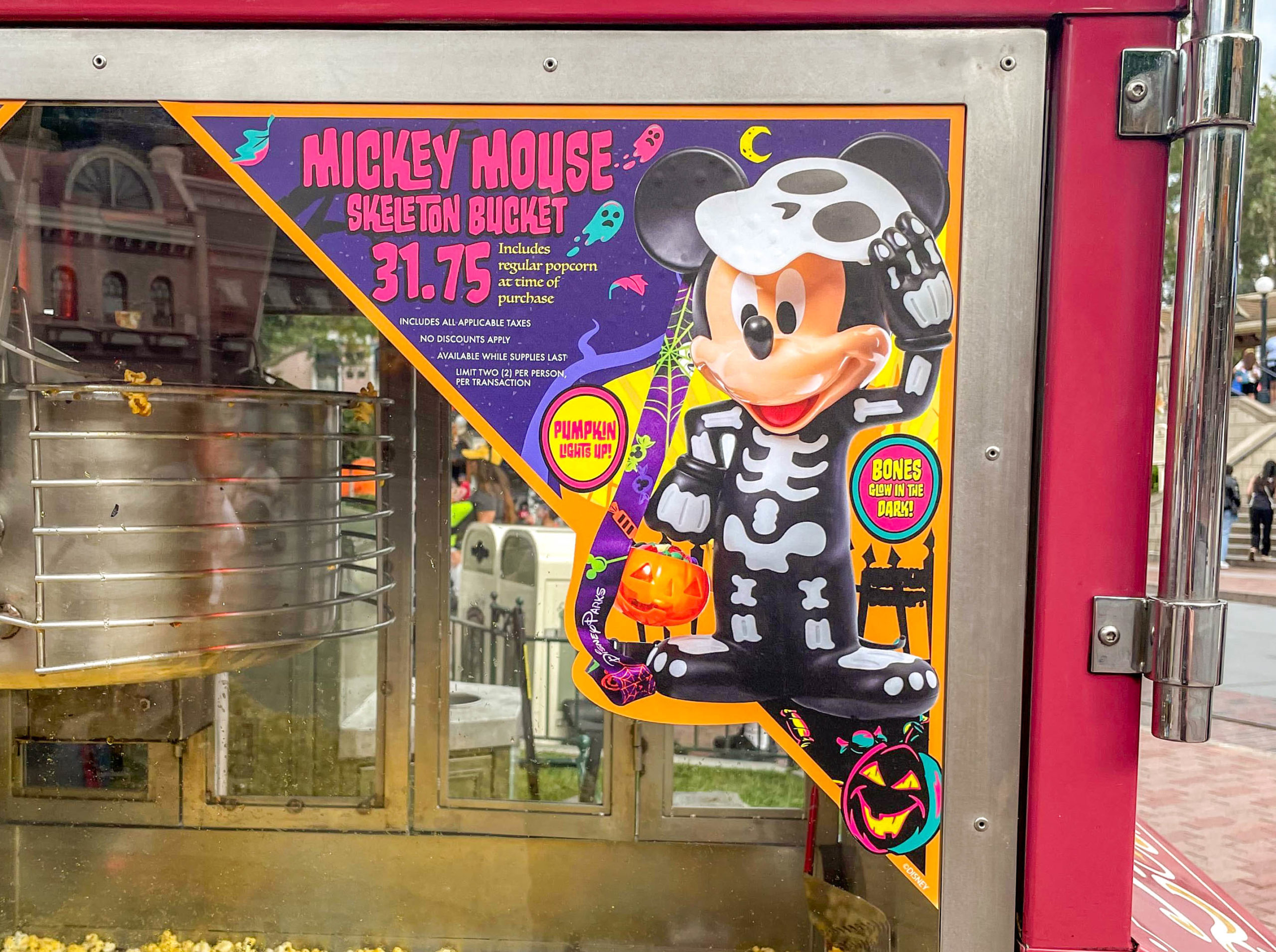 Mickey Skeleton Popcorn Bucket