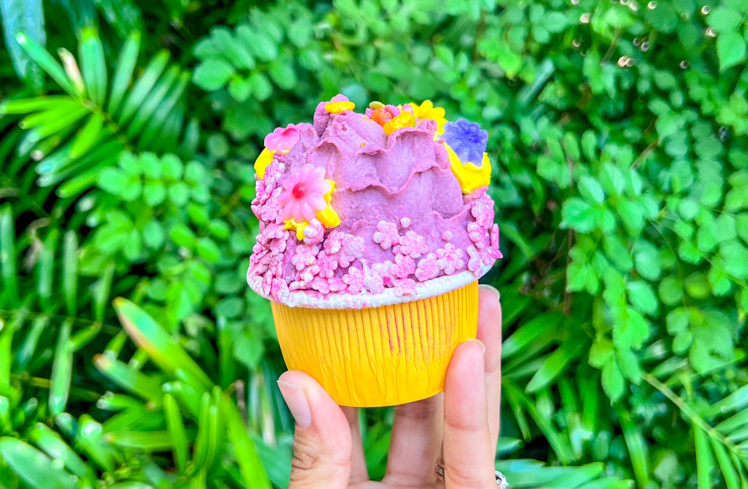 Pink Tres Leches Cupcake