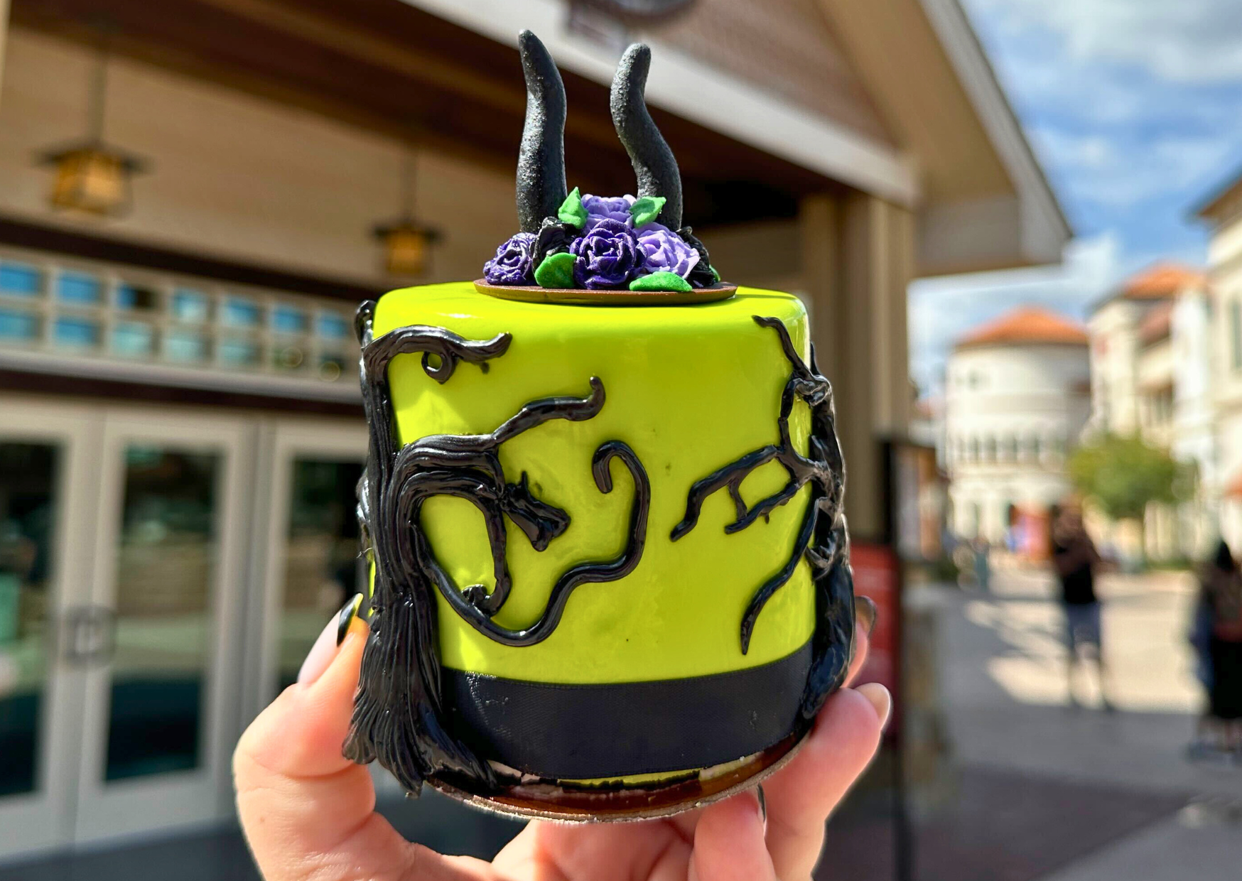 Maleficent Petit Cake