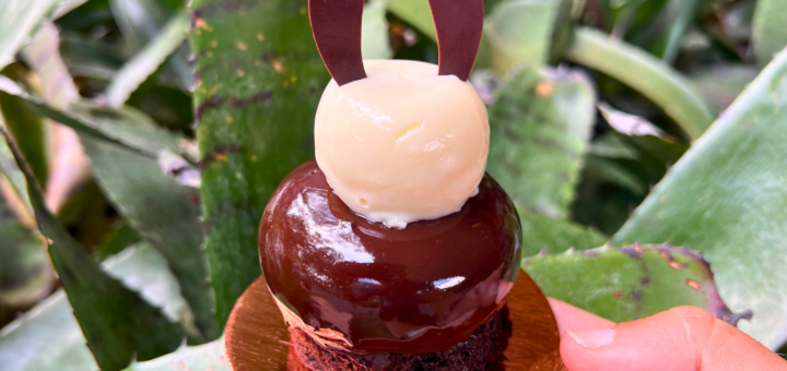 The Annual Passholder-exclusive Oswald Triple Chocolate Cake