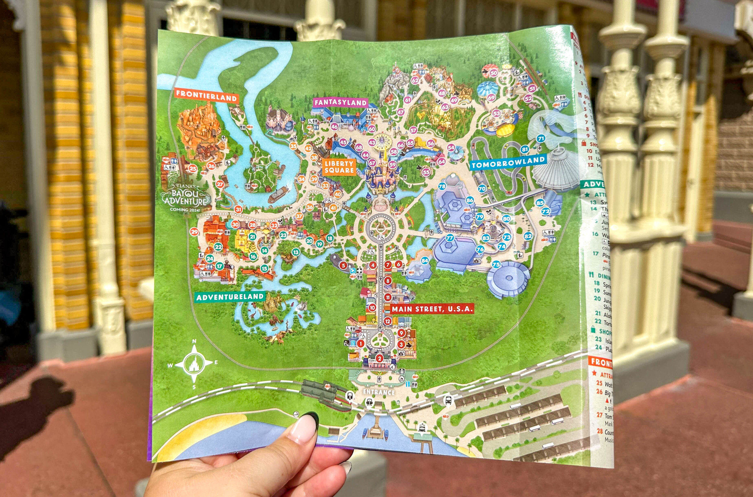 New Magic Kingdom guidemap