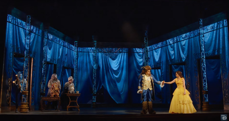 Disney Treasure Cruise Ship Beauty and the Beast Stage Show