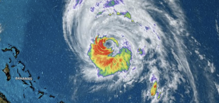 Hurricane Lee Near bermuda