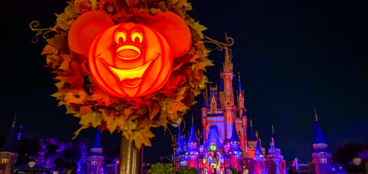 Mickey's Not-So-Scary Halloween Party castle