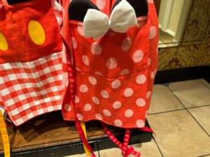  Mickey and Minnie Aprons