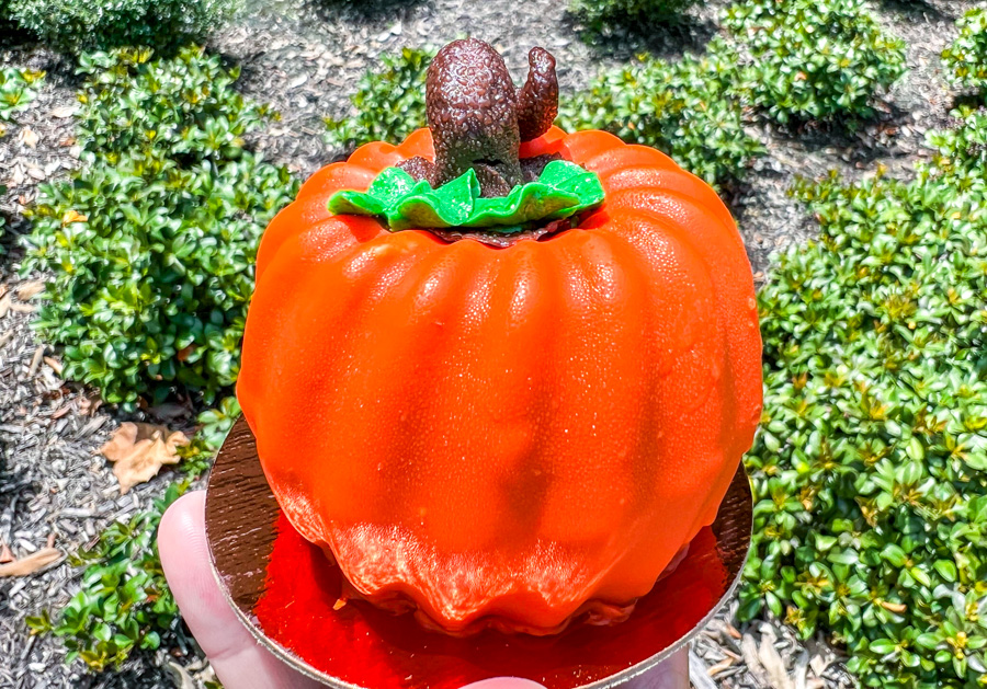 Mini Pumpkin Mousse Halloween Fall Food Snacks Artist's Palette Saratoga Springs