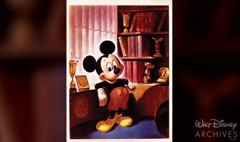 Mickey Mouse portrait John Hench