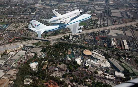 Space Shuttle Endeavor Disneyland