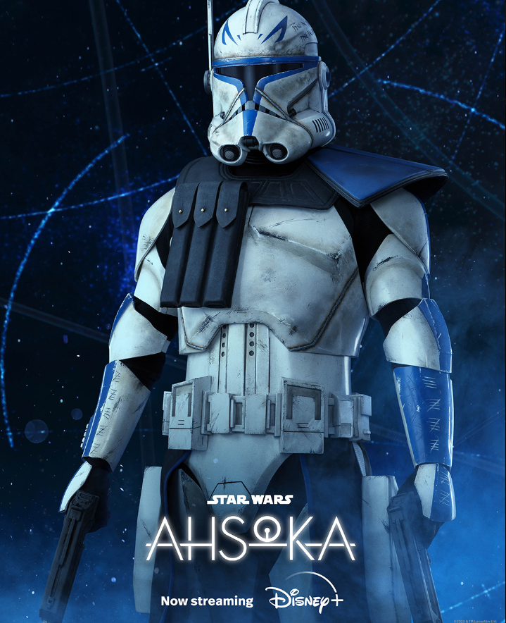 Poster of Captain Rex, in his battle gear.