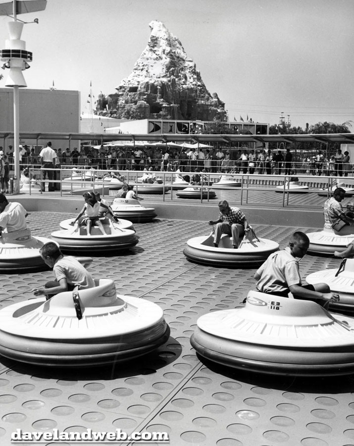 tomorrowland flying saucers