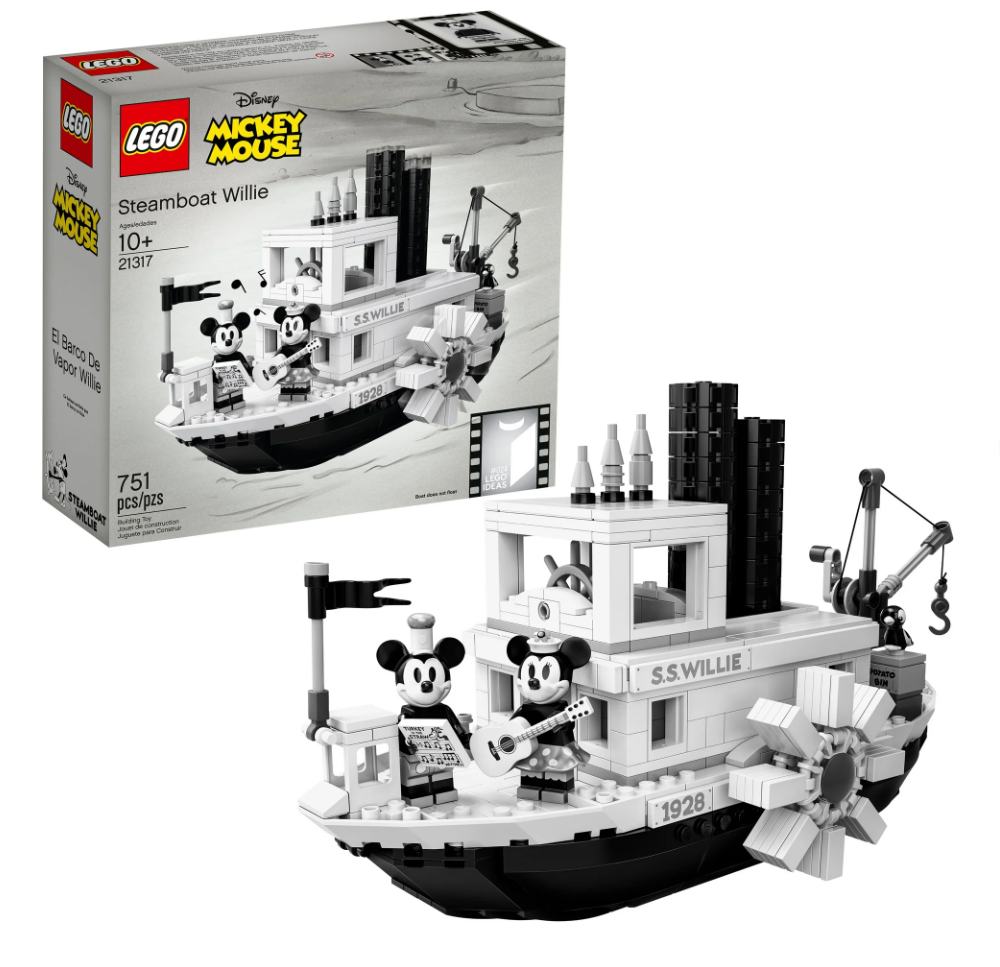 Steamboat Willie LEGO set