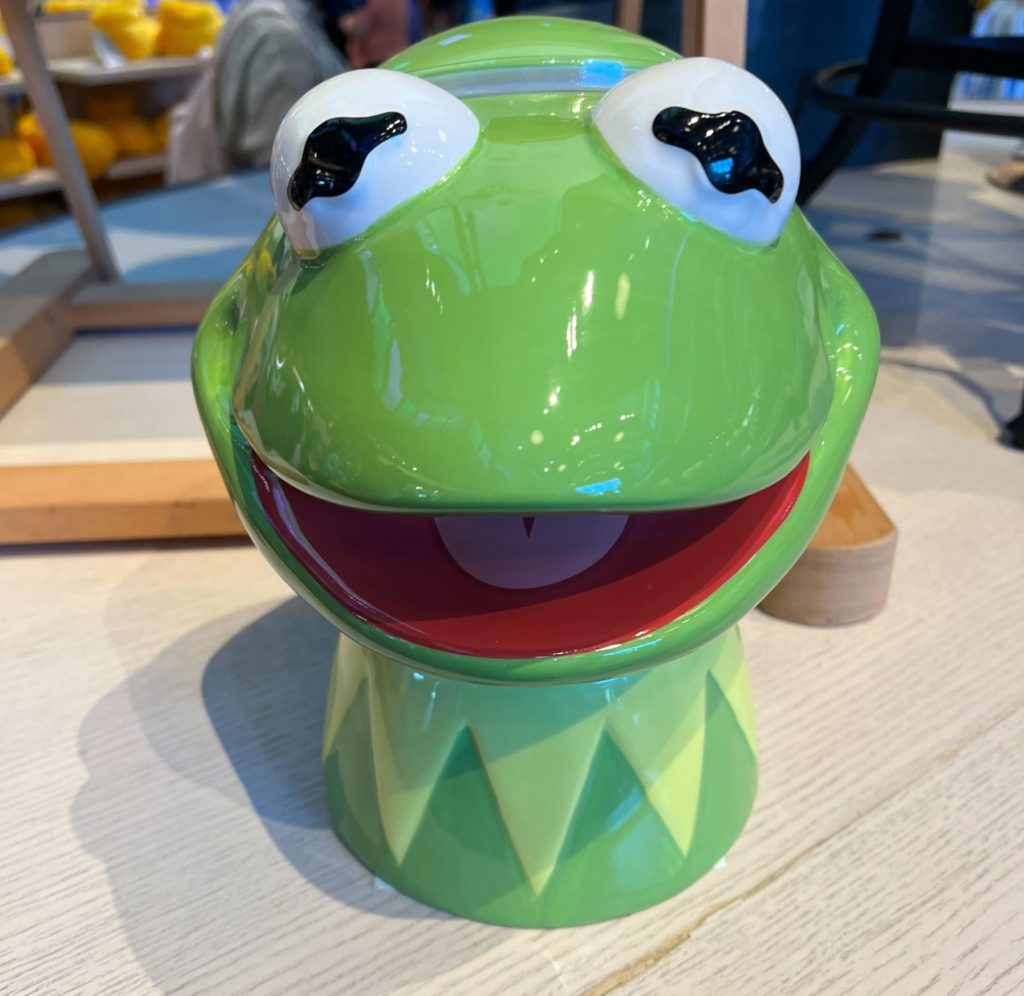 Kermit the Frog cookie jar
