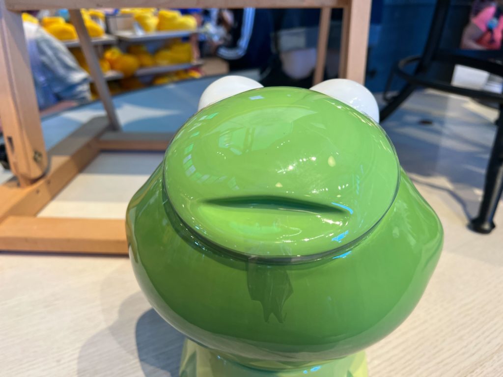 Kermit the Frog cookie jar