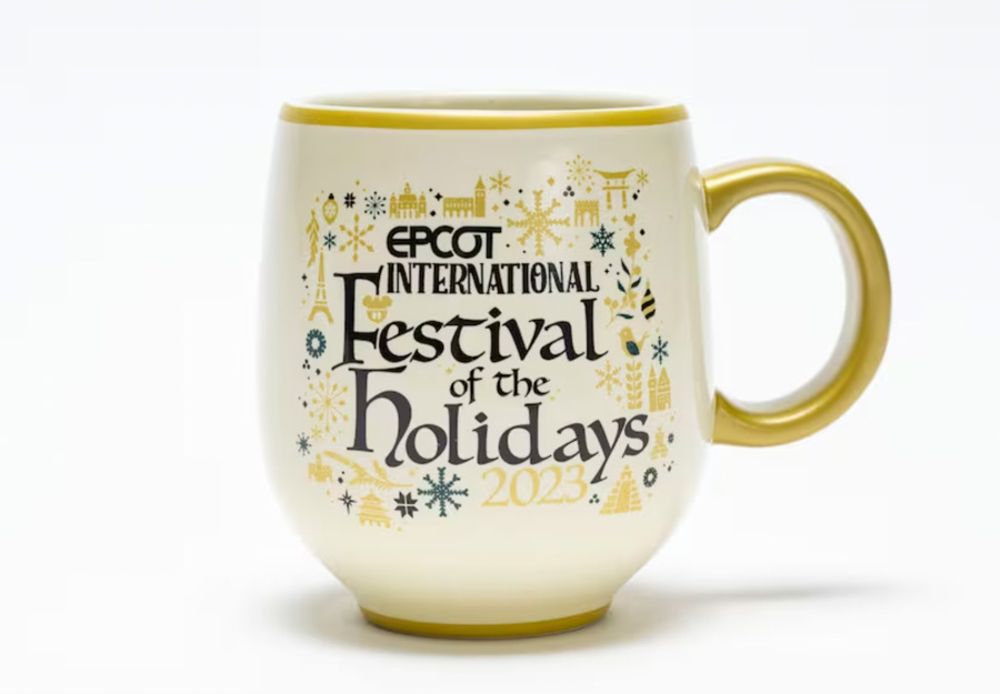 2023 EPCOT Festival of the Holidays Merchandise Cups