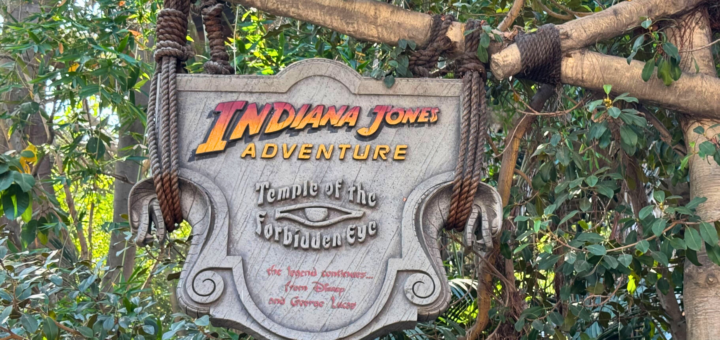 Indiana Jones Adventure Sign
