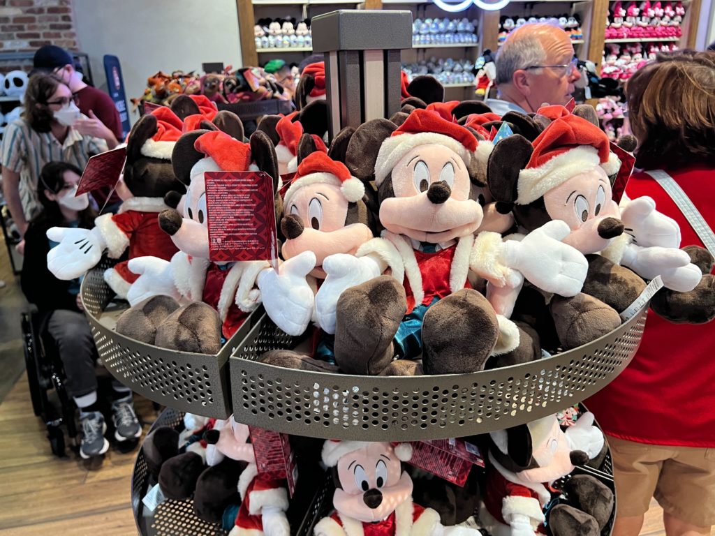Mickey and Minnie Christmas Plush
