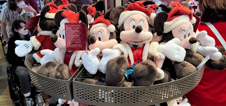 Mickey and Minnie Christmas Plush