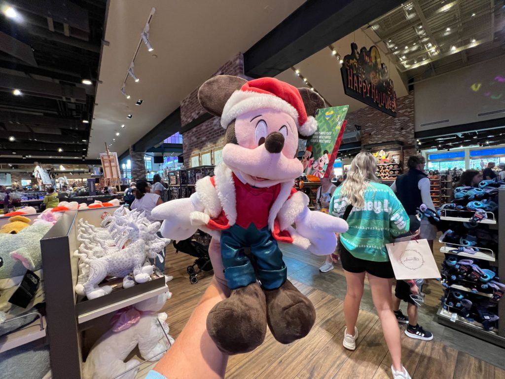 Mickey Christmas Plush