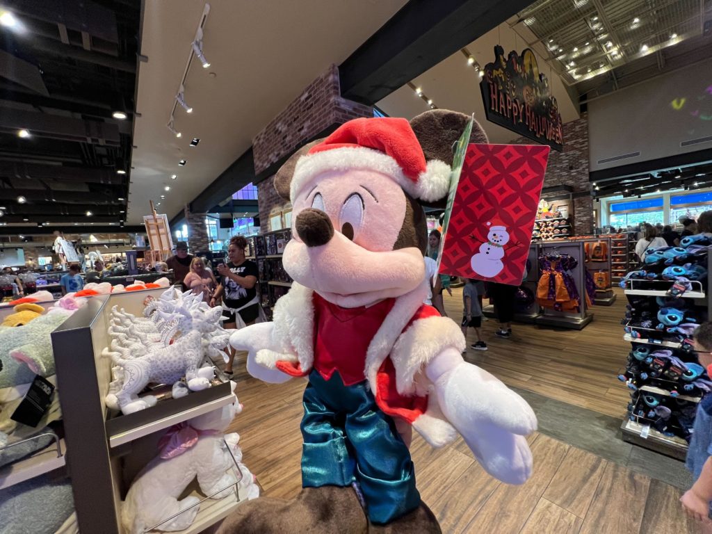 Mickey Christmas Plush