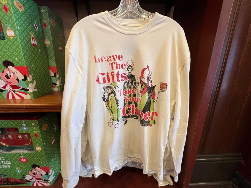 Walt Disney World Emporium Shirt Christmas Villains 