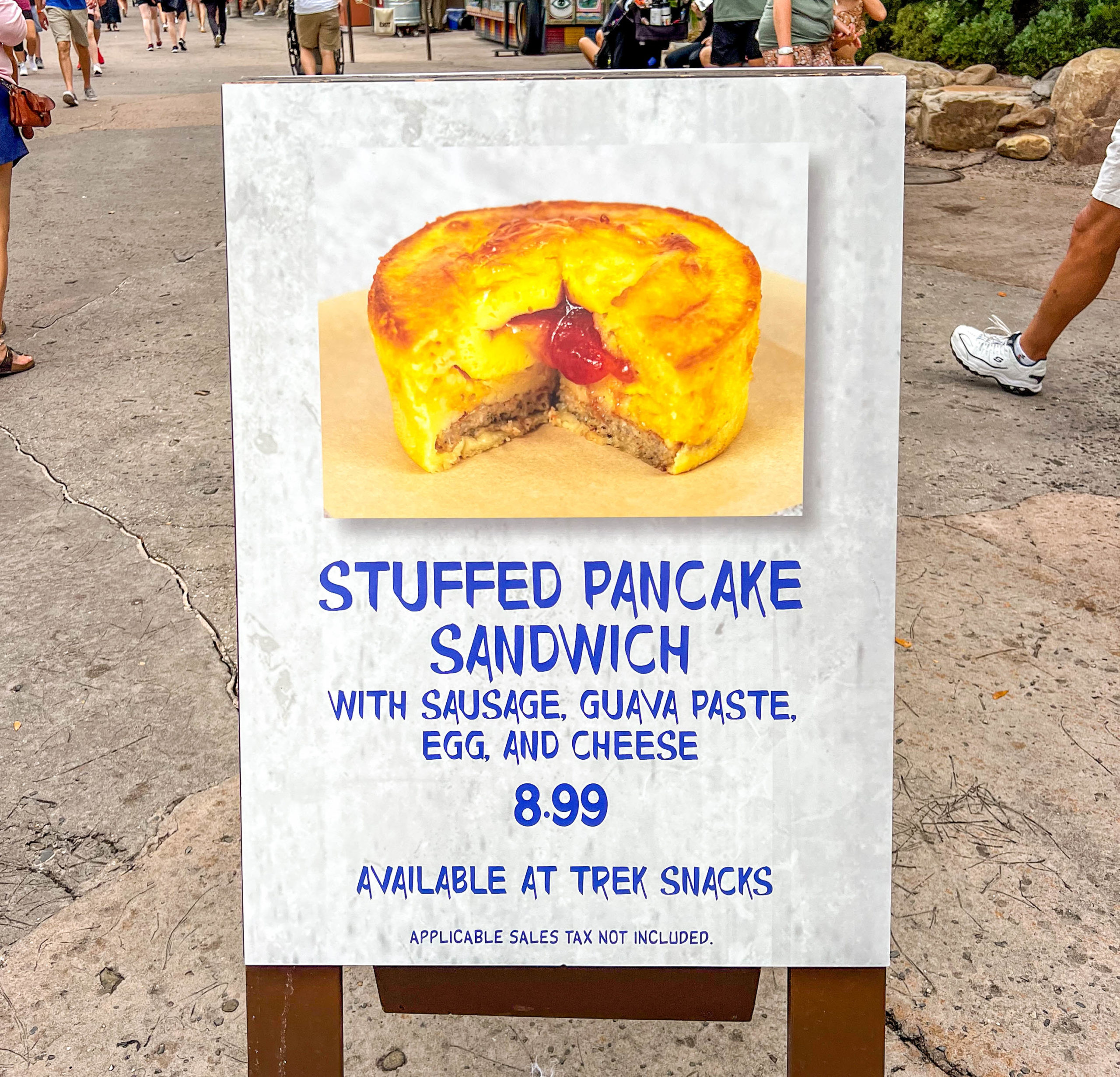 Stuffed Pancake Sandwich