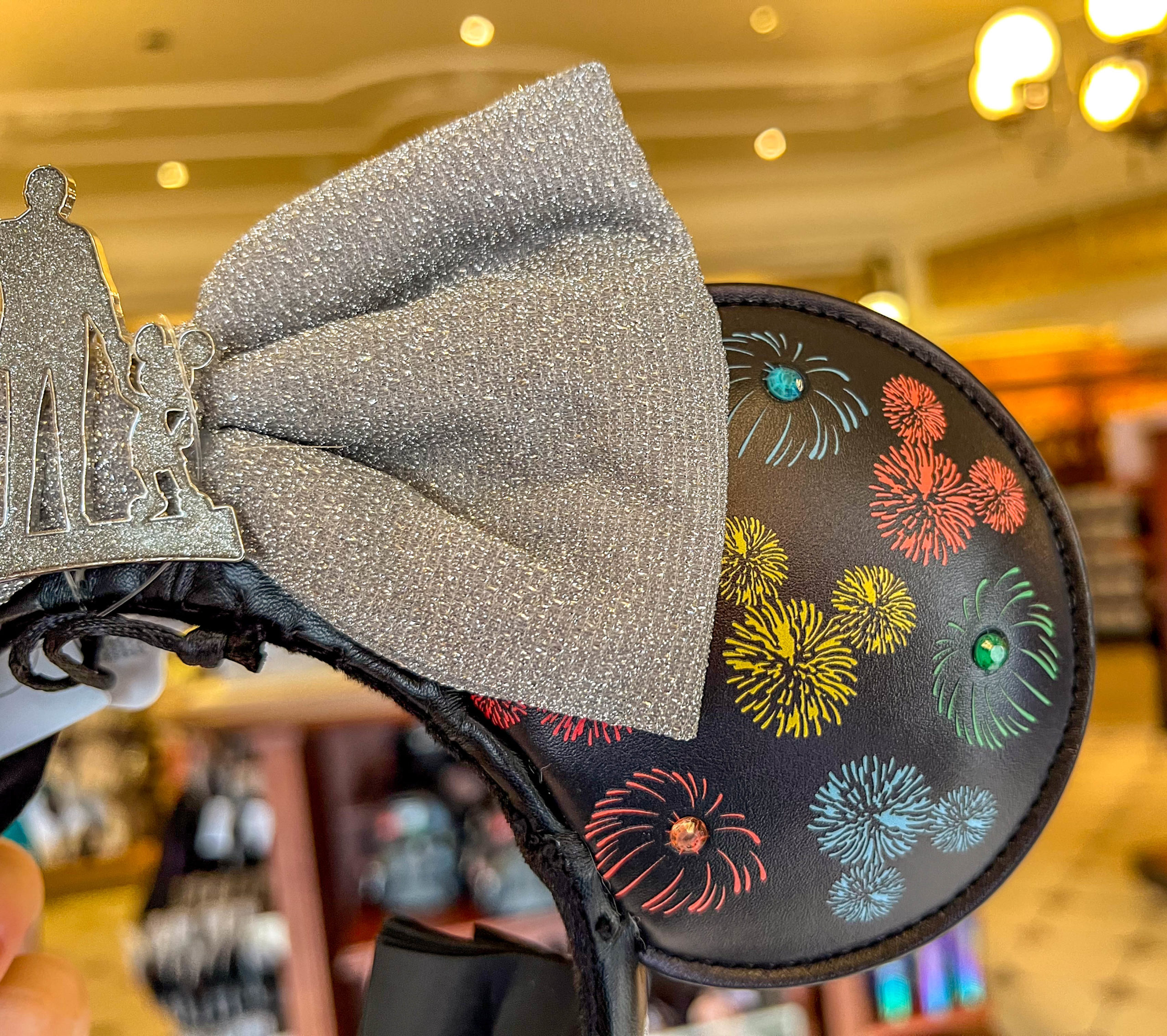 Walt Disney Parks 100th Minnie Mickey Partners Light-Up Headband