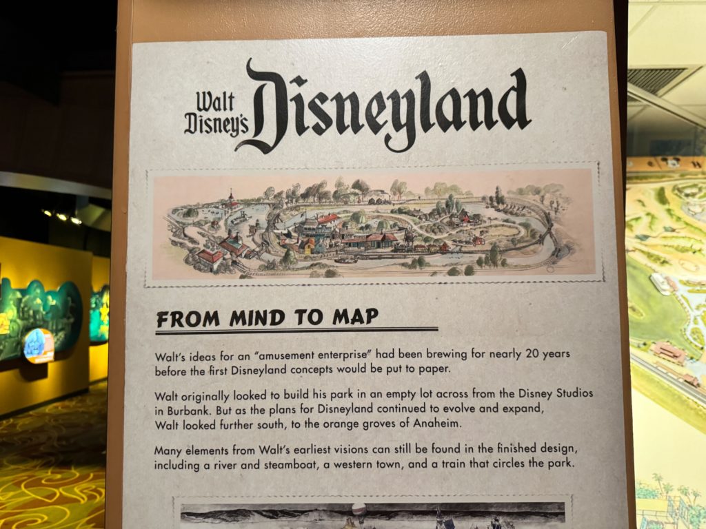 Walt Disney Presents Disneyland Model